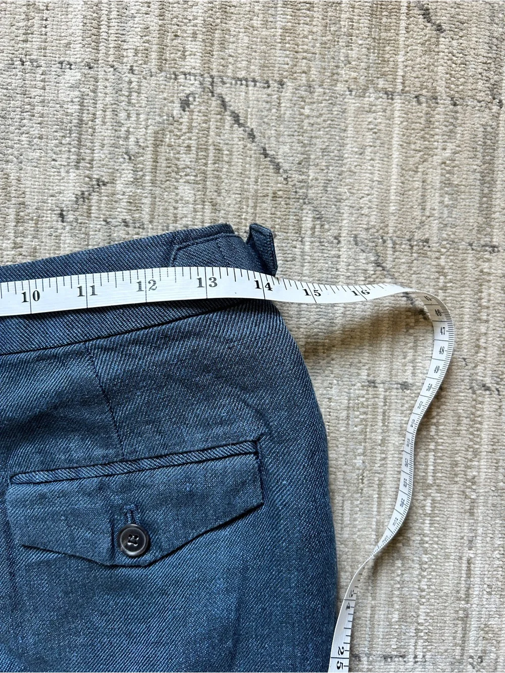 Banana Republic Linen Cargo Pants 0